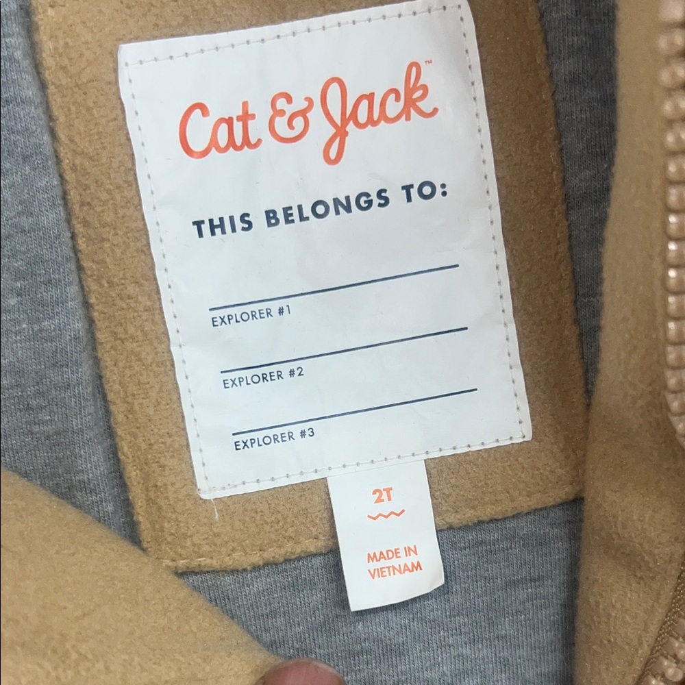 Cat & Jack Pea-Coat Kids size 2T - Picture 2 of 9